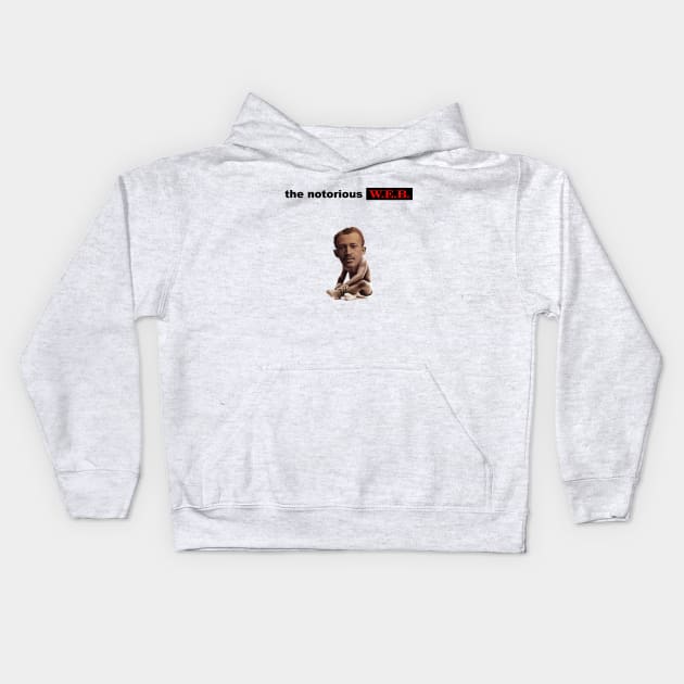 The Notorious W.E.B. (DuBois) Kids Hoodie by Sociology, Sucka!